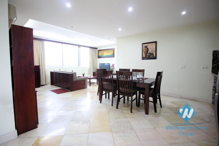 Big size two bedrooms apartment for rent near Vincome center, Ha Noi